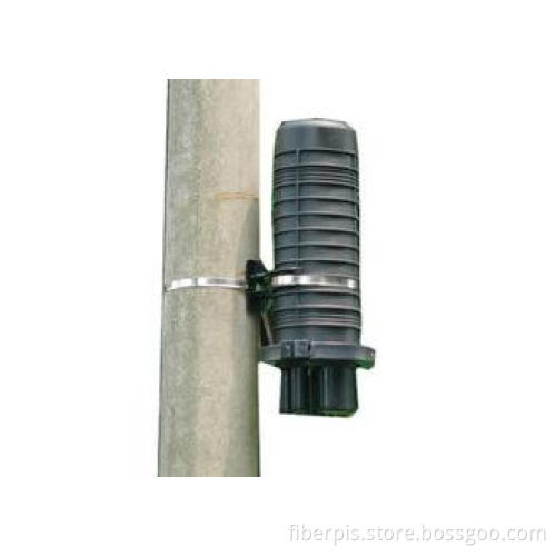 PP Dome Pole Mount Bracket black , round plastic bracket 13